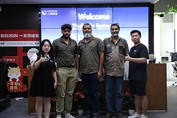 Welcome Mr. Zubair Ismail Mr. Zaid and Mr. Zuned to Lannmarker